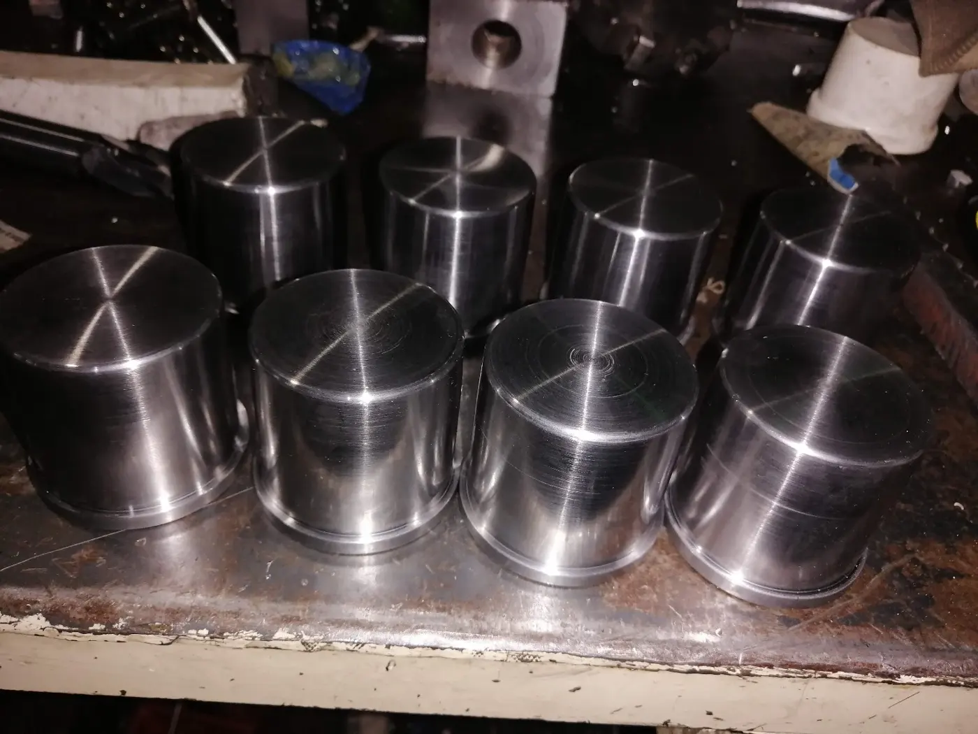 Componentes torneados de Manufacturas MELMAR